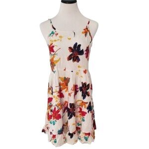 Beach by Exist Floral Sundress Multi Color‎ Size Small NWT